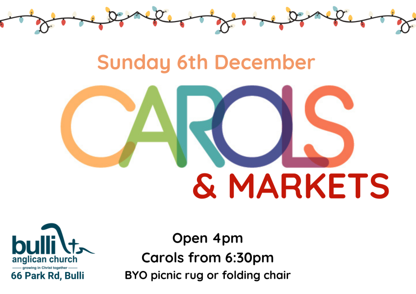 Carols Markets 2026 A4 Landscape